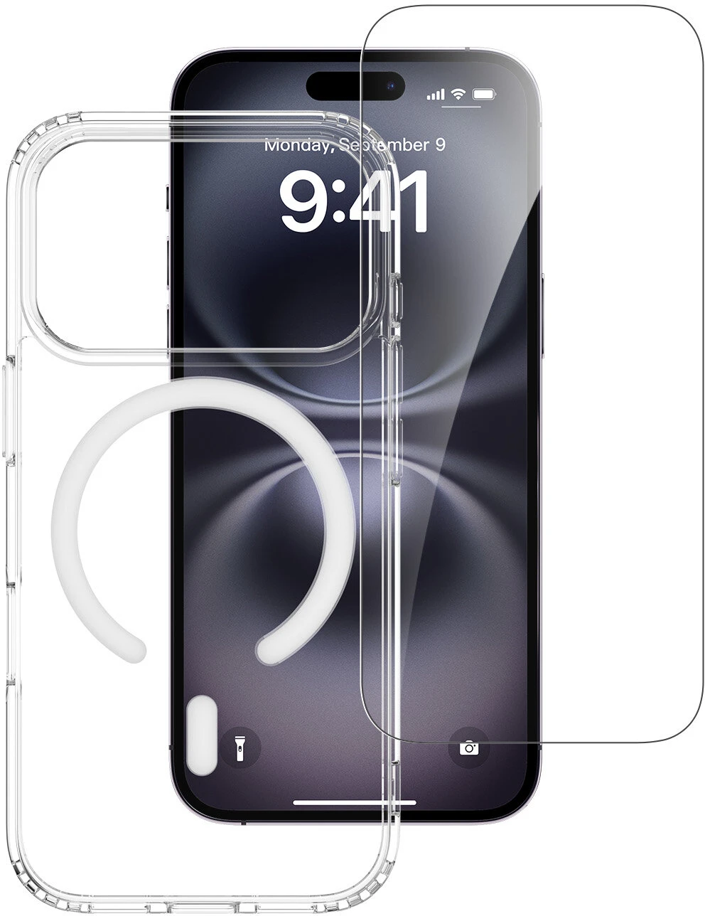 4Smarts 360° Premium Protection Set für Apple iPhone 18 Pro / 17 Pro MagSafe-kompatibel Transparent
